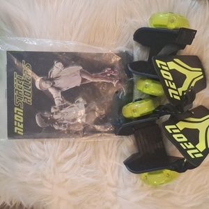 NWOT NEON street rollers